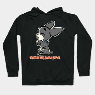 French Bulldog "Can I has a sausage?" Hoodie